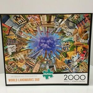 World Landmarks 360 2000-Piece Puzzle